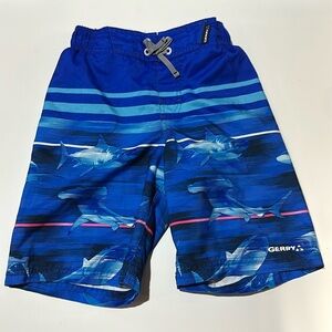 EUC Boys Gerry Swim Trunks, Brief Liner, Size S (7/8)